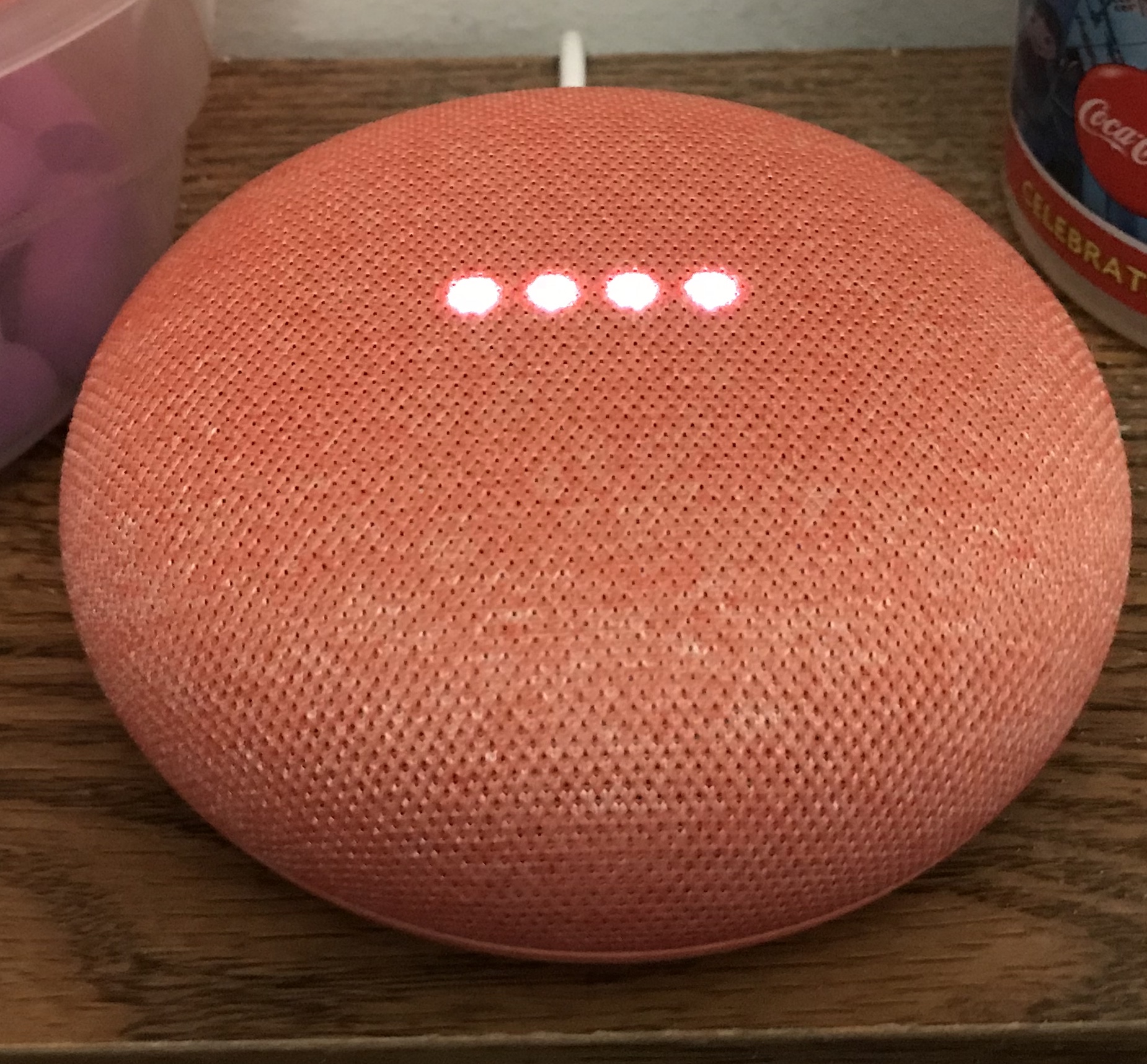 Works on Google Home and Google Home Mini.