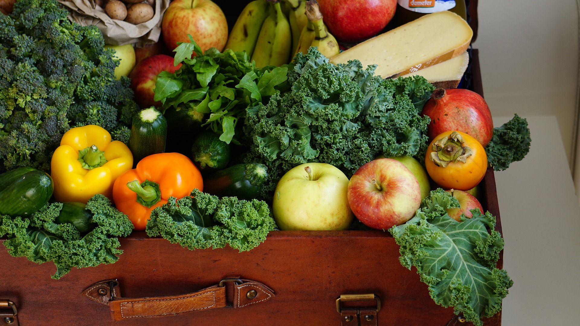 Fruit and vegetable selection