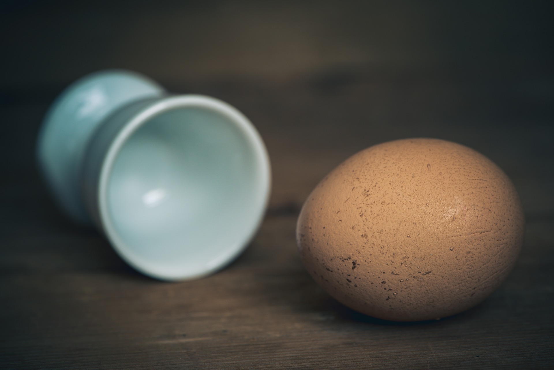 Egg and cup