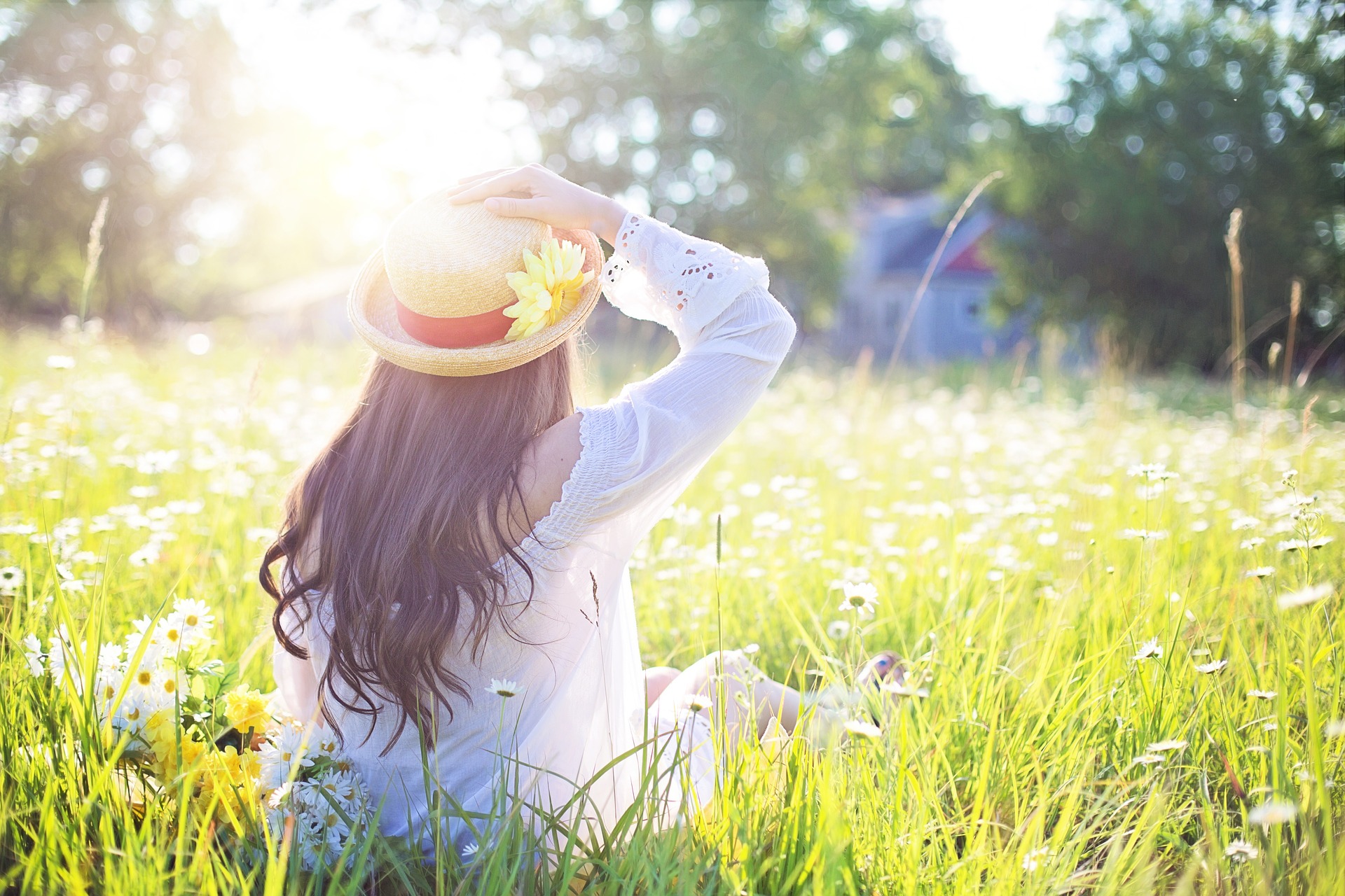 Enjoying the summer sun