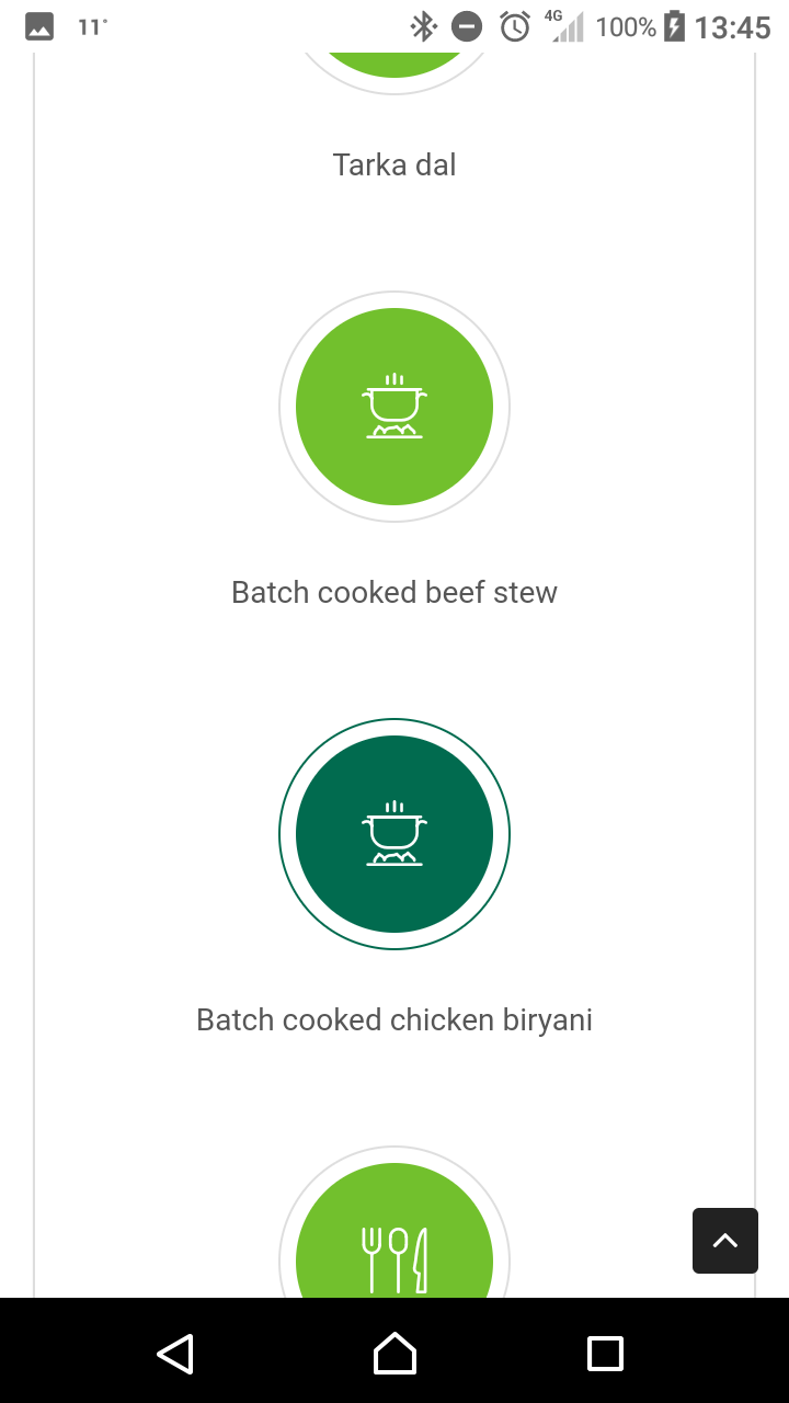 Choose your recipe
