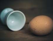 Egg and cup