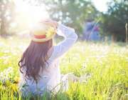 Enjoying the summer sun
