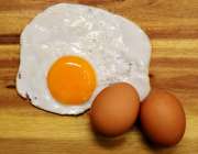 Fried free-range egg