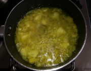 Pot of Leek & Potato soup